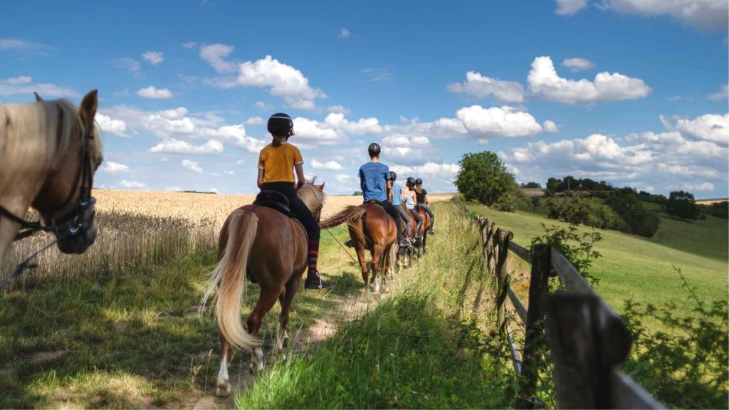 horseback riding